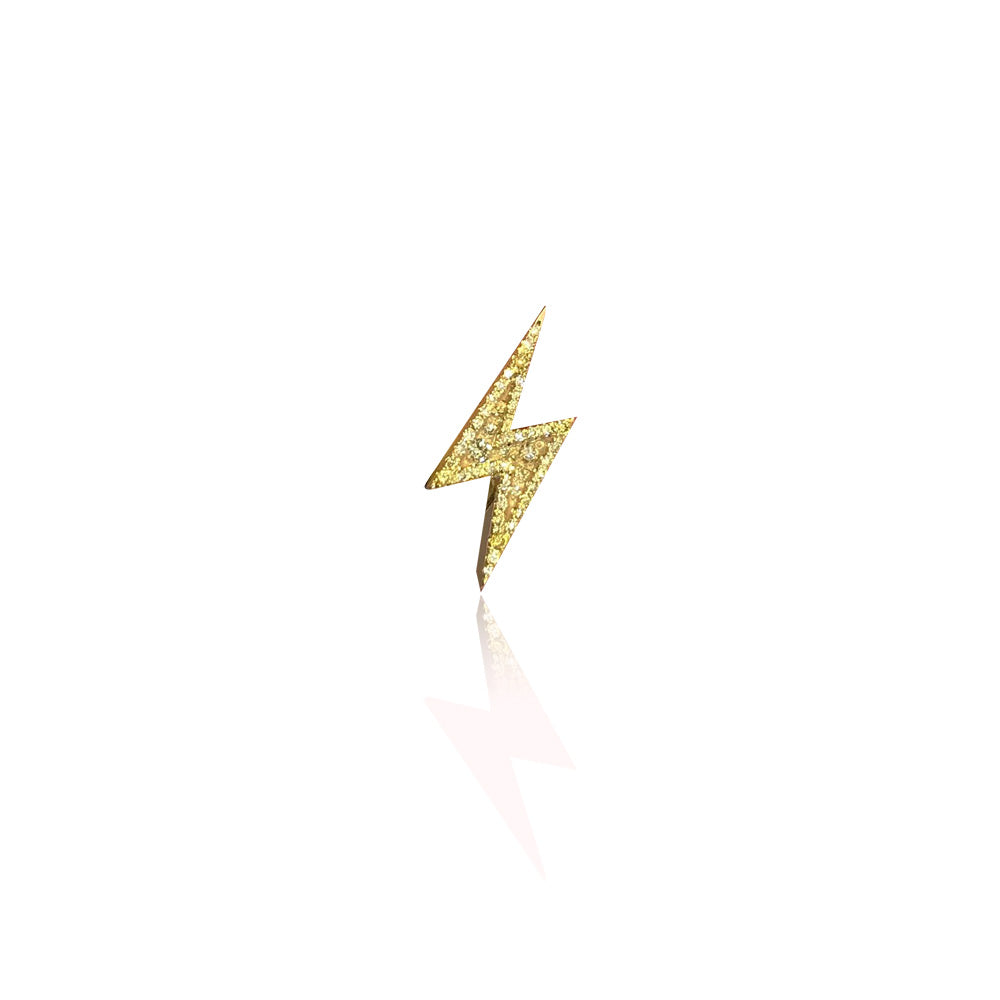 ian connor thunderbolt emoji earring vlone revenge ian connor luka sabbat ifandco new jewelry bling