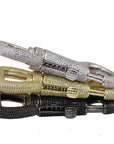 Iced out carabiner diamond keychain Pharrell