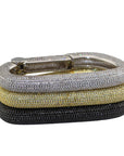 Iced out carabiner diamond keychain Pharrell