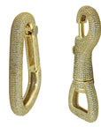 Iced out carabiner diamond keychain Pharrell