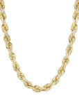 Iced Out Rope Chain 11mm 18k gold 