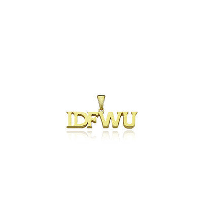 IDFWU big sean pendant gold