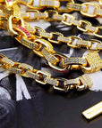 11mm hermes link chain ifandco as seen on drake affordable hip hop jewelry