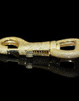 Iced out carabiner diamond keychain Pharrell