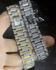 Rolex Presidential bracelet 9ct Gold Rolex Style Iced Out Presidential Bracelet diamond