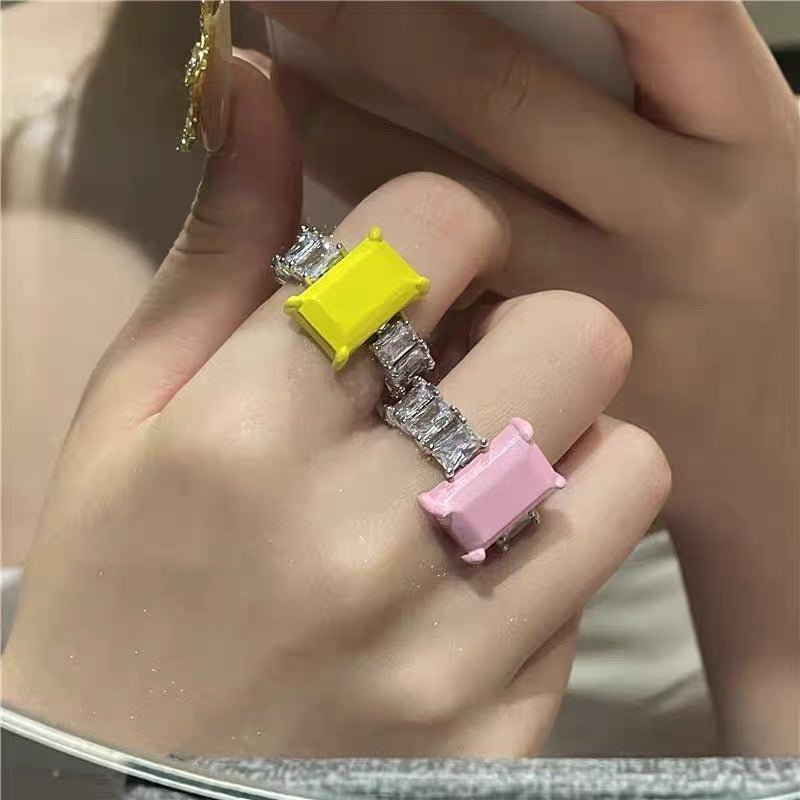 eternity ring acrylic fashion ring gemstone harry winston ring price