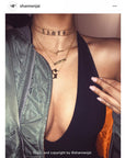 Personalized Name Necklace - Kim Kardashian Saint Choker