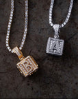 affordable hip hop custom jeweler iced out baby block letter pendant necklace chain shopgld