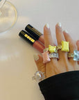eternity ring acrylic fashion ring gemstone harry winston ring price