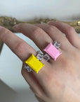 eternity ring acrylic fashion ring gemstone harry winston ring price