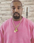 kanye west sunday service astroworld tour merch necklace smiley face travis scott