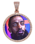 Custom memorial photo necklace chain locket charm pendant