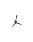 Jumpman jordan pendant black iced diamonds necklace