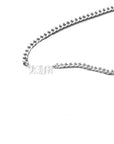 variety kardashians interview kim nameplate mini choker gothic letters font custom name choker