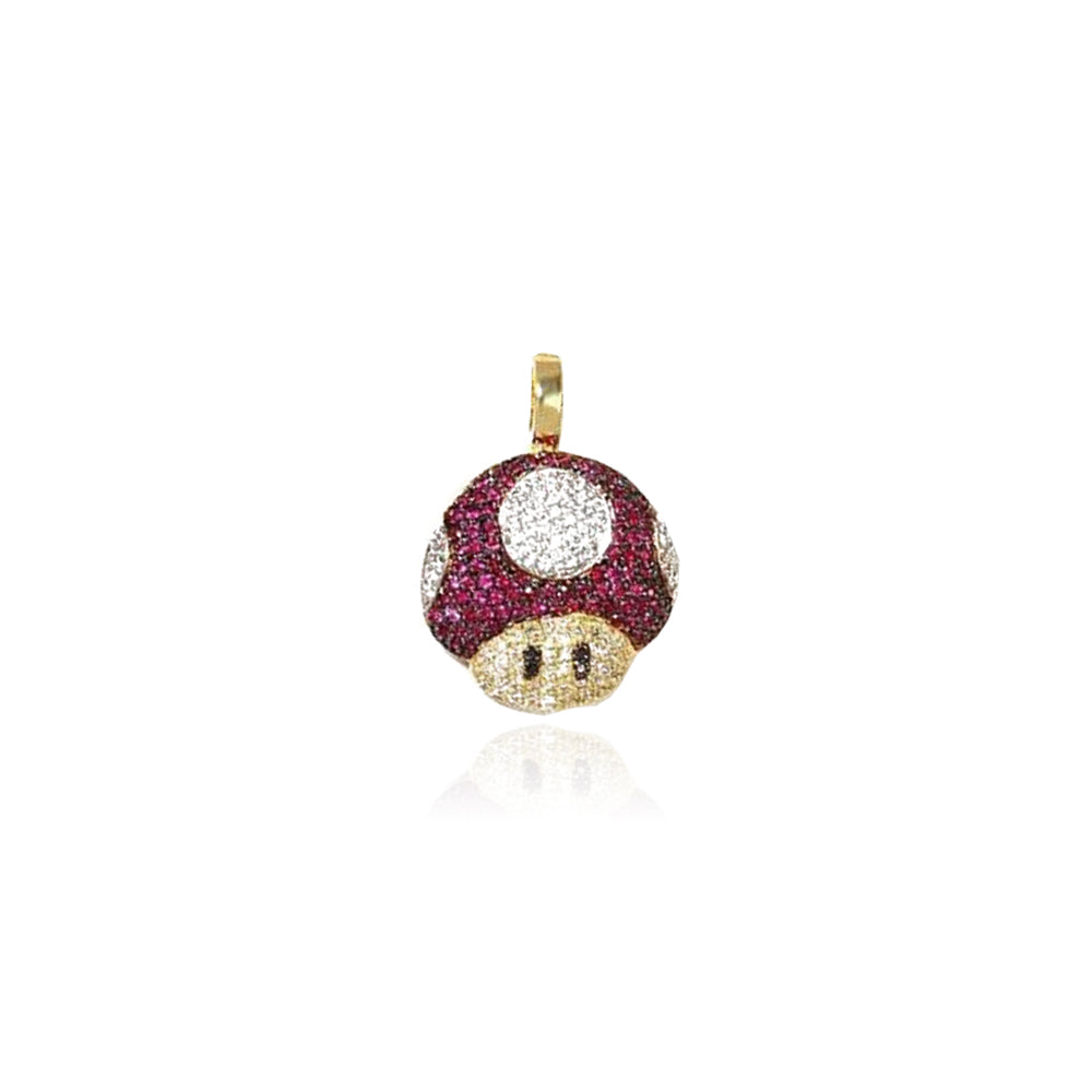 mario mushroom chain diamond ifandco