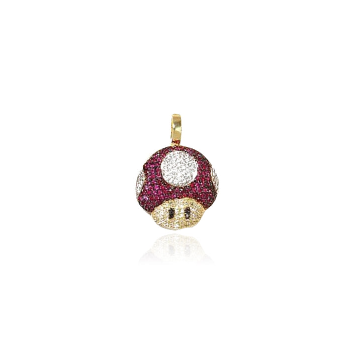 mario mushroom chain diamond ifandco