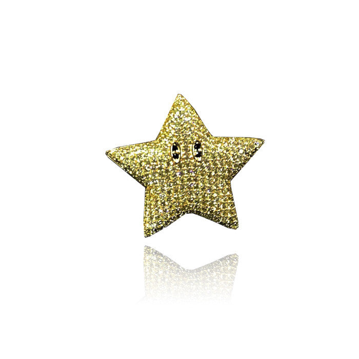super mario star pendant 