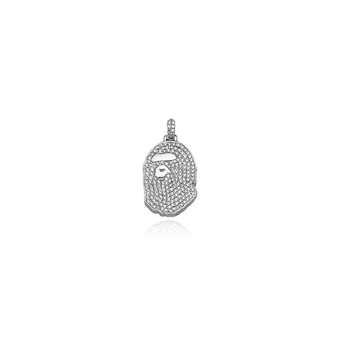 micro bape necklace pendant necklace chain bathing ape