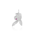 playboi carti playboy bunny upside down pendant necklace chain as seen on blac chyna dating snapchat