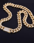 20mm heavy solid miami cuban link chain seen on LIL UZI VERT ifandco diamond vvs