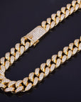 20mm heavy solid miami cuban link chain seen on LIL UZI VERT ifandco diamond vvs