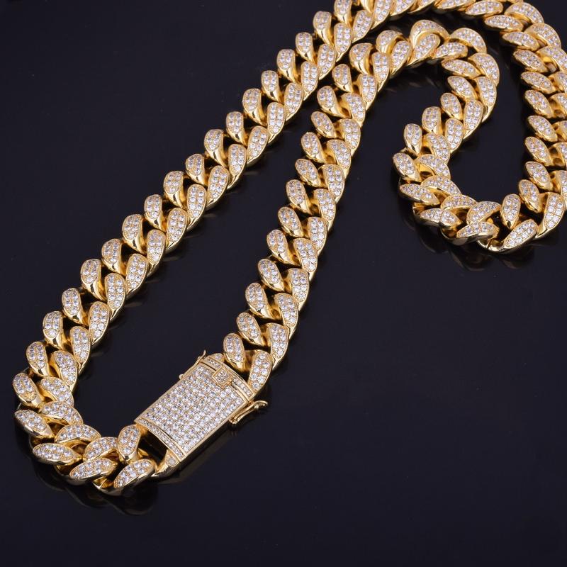 20mm heavy solid miami cuban link chain seen on LIL UZI VERT ifandco diamond vvs