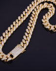 20mm heavy solid miami cuban link chain seen on LIL UZI VERT ifandco diamond vvs