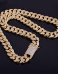 20mm heavy solid miami cuban link chain seen on LIL UZI VERT ifandco diamond vvs