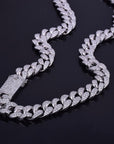 20MM Miami cuban link chain as seen on LIL UZI VERT special clasp gold vvs diamond