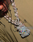 Buy melted utopia dream Travis Scott Gifts His Crew Iced Out Eliantte & Co Chains diamonds