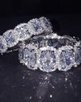 Kylie Jenner signature eternity band ring in oval kylie ring diamond