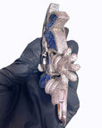 Sonic the Hedgehog Fully Iced diamond Pendant Diamond free necklace chain ifandco
