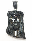 Standard Jesus piece fully iced black