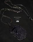 bape necklace all black
