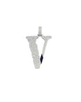 lil uzi VLONE V diamond pendant necklace chain ifadnco playboi carti ian connor 