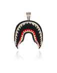 Custom Bathing Ape bape shark necklace & pendant WGM